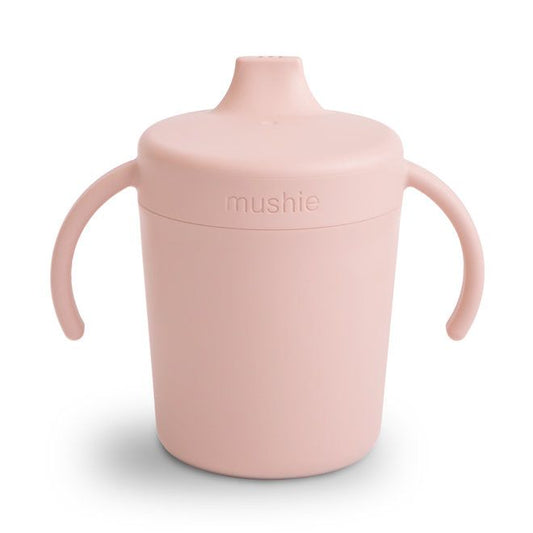 Training Mushie  Sippy Cup Blush