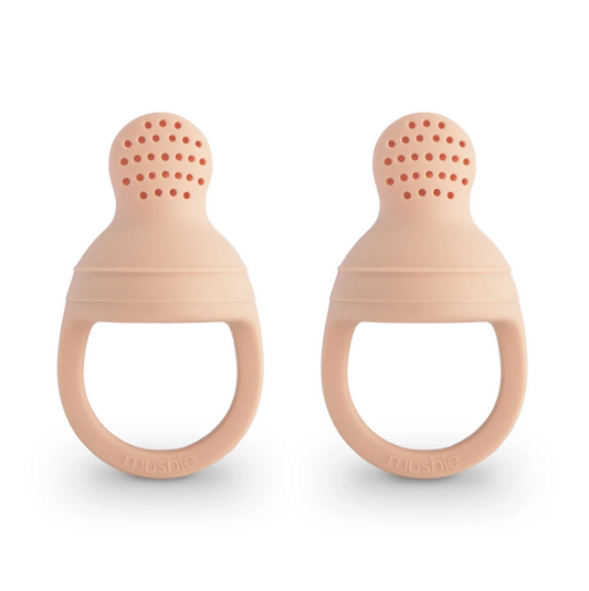 Fruitspeen Mushie Siliconen Blush 2st.