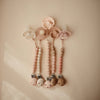 Speenketting Mushie Luna Blush