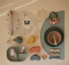 Lepels Mushie Siliconen Small Cambridge Blue/Shifting Sand 2st