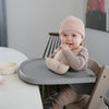 Lepels Mushie Eerste Voeding Siliconen Blush/Shifting Sand 2st