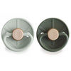 Fopspeen FRIGG Little Viking 6-18mnd Sage/Olive 2st