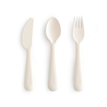 Bestekset Mushie Ivory