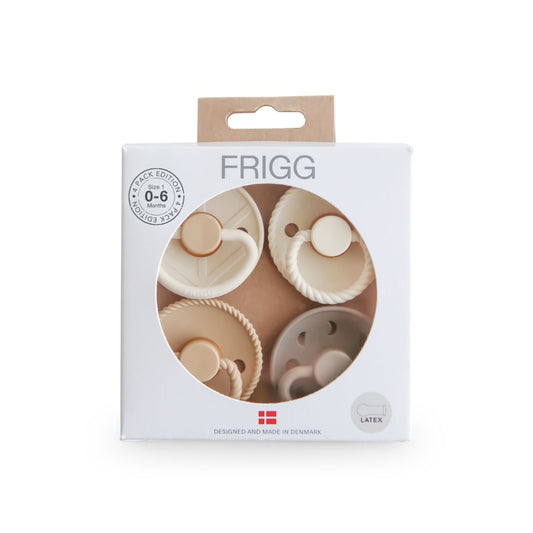 Fopspeen Frigg Crystal Sparkle 0-6mnd 4-pack