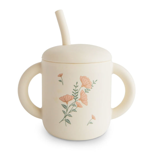 Training Cup met Rietje Mushie Flowers