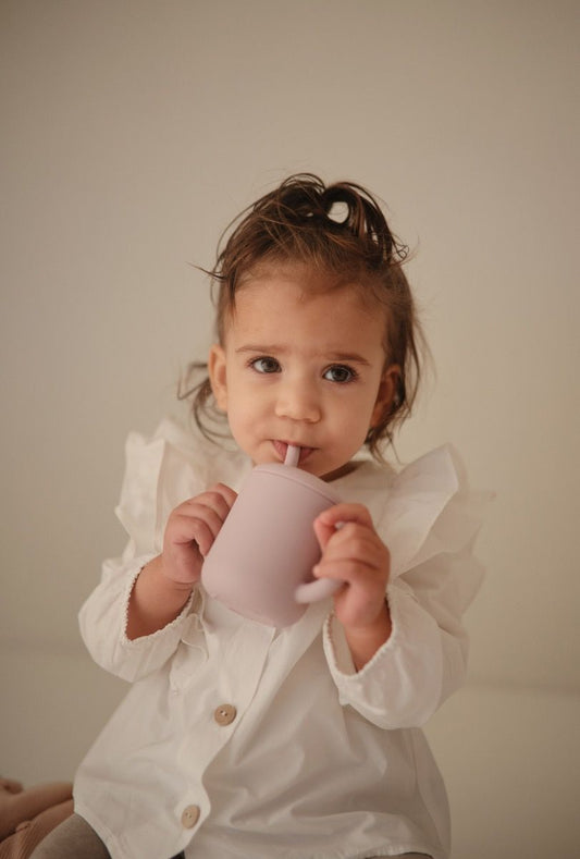 Training Cup met Rietje Mushie Flowers
