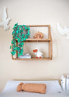 Decoratie KidsDepot Vogel Off White
