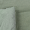Boxkleed Funnababy 80x100 Muslin Green
