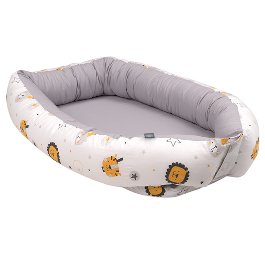 Babynest Funnababy Grey Lion