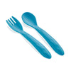 Baby Lepel & Vork Babyjem Blauw