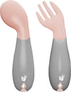 Lepel & Vork Babyjem Angled Roze