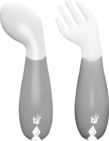Lepel & Vork Babyjem Angled Wit