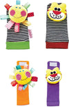 Wrist and Sock Rattle Babyjem Lion/Frog
