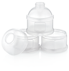Melkpoedertoren Babyjem Container 3-laags Wit