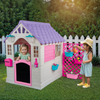 Speelhuis Dolu met Hek Pink