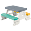 Picknicktafel Dolu White/Blue/Yellow