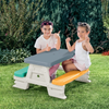 Picknicktafel Dolu White/Blue/Yellow