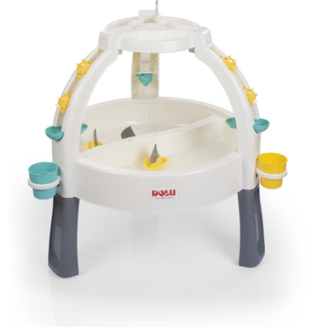 Water & Zand Activiteiten Tafel Dolu Fun Fountain 4-in-1 White/Blue/Yellow