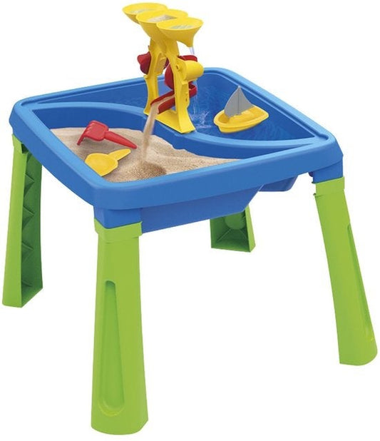 Water & Zand Activiteiten Tafel Dolu Groen/Blauw/Geel