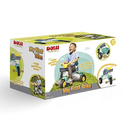 Dolu Driewieler My First Trike White/Blue/Yellow