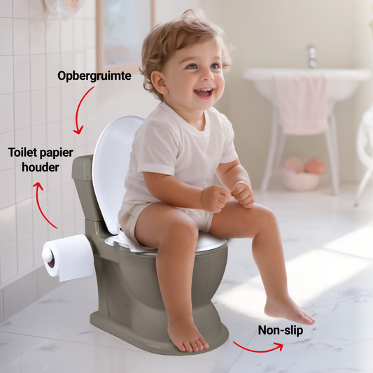Educational Potty Dolu XL Stone Grey