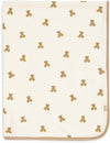 Deken Wieg Jollein 75x100 Mini Teddy Bear Little Waffle