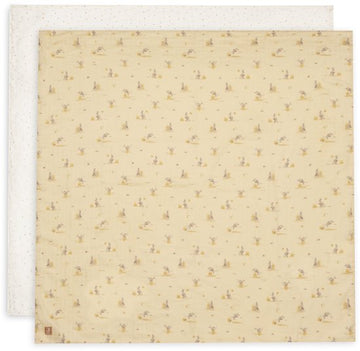 Multidoek Jollein Hydrofiel 115x115cm Kangaroots 3-pack