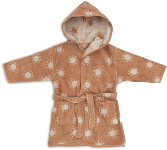 Badjas Jollein Badstof Jacquard Sun 1-2 jaar