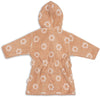 Badjas Jollein Badstof Jacquard Flower 1-2jaar