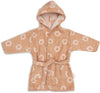 Badjas Jollein Badstof Jacquard Flower 1-2jaar