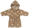 Badjas Jollein Badstof Jacquard Teddy Bear 1-2jaar