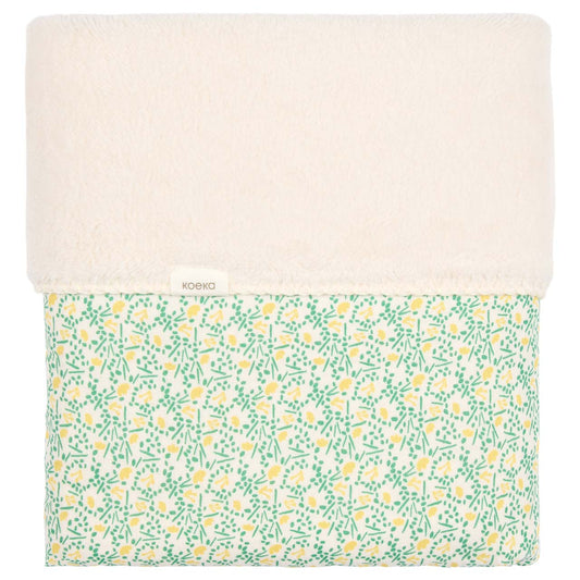 Deken Wieg Koeka Meadow Teddy Off White
