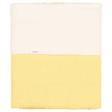 Deken Ledikant Koeka Cotton Fleece Honey
