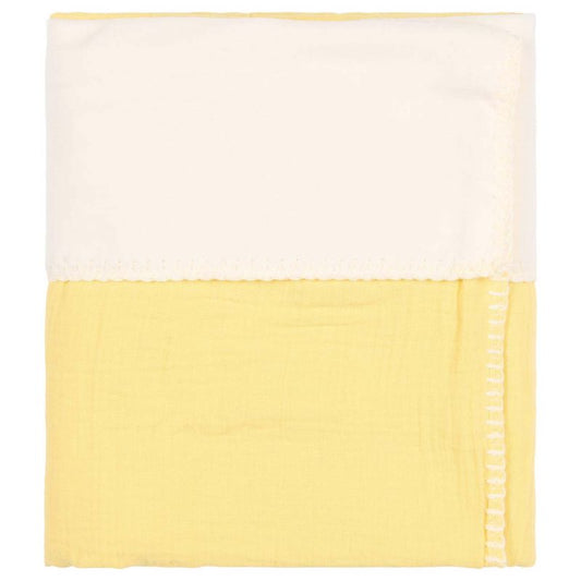 Deken Ledikant Koeka Cotton Fleece Honey