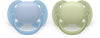 Fopspeen Phillips Avent Ultra Soft Lichtblauw/Groen +0mnd