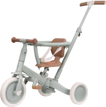 Driewieler/Fietsje Little Dutch 4-in-1 Green/Green Leaf