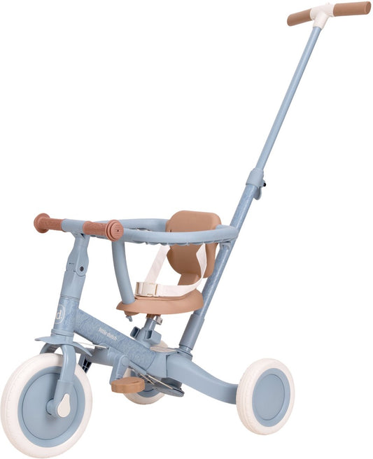 Driewieler/Fietsje Little Dutch 4-in-1 Blue/Safari Dreams Blue