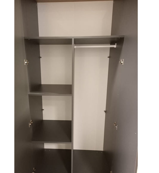 Extra Tussenschot met 2 Legplanken & Roede voor Kast Colorfull Home Milan/Marijn/Loua