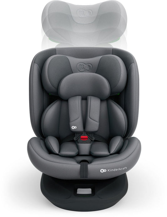 Autostoel Kinderkraft I-Grow 2 Plus I-Size Grey