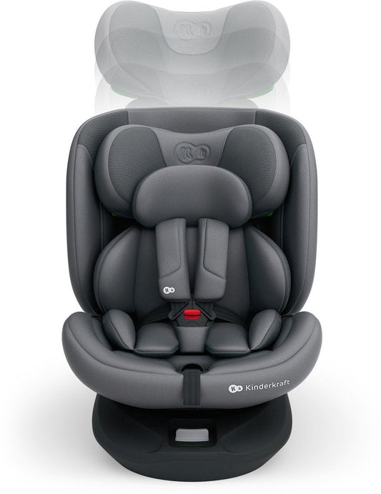 Autostoel Kinderkraft I-Grow 2 Plus I-Size Grey