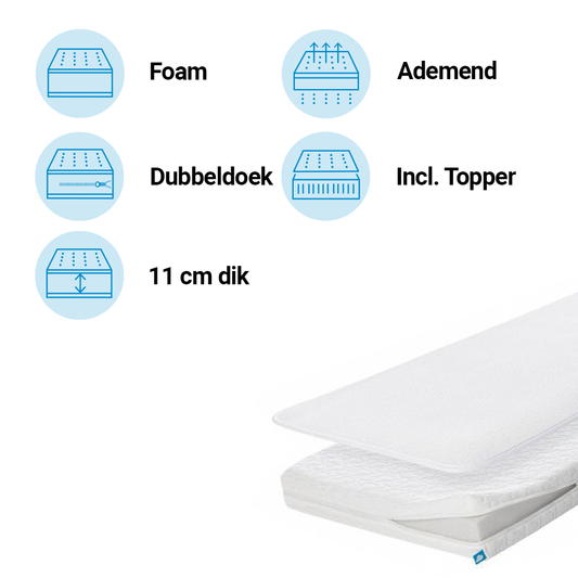 Matras + Topper Jun Aerosleep 70x140 Essential Pack AM-ESS140