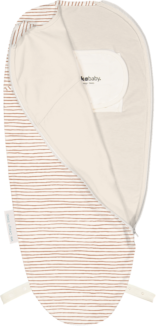 Slaapzak Puckababy PIEP 0-3mnd Hazel Stripes