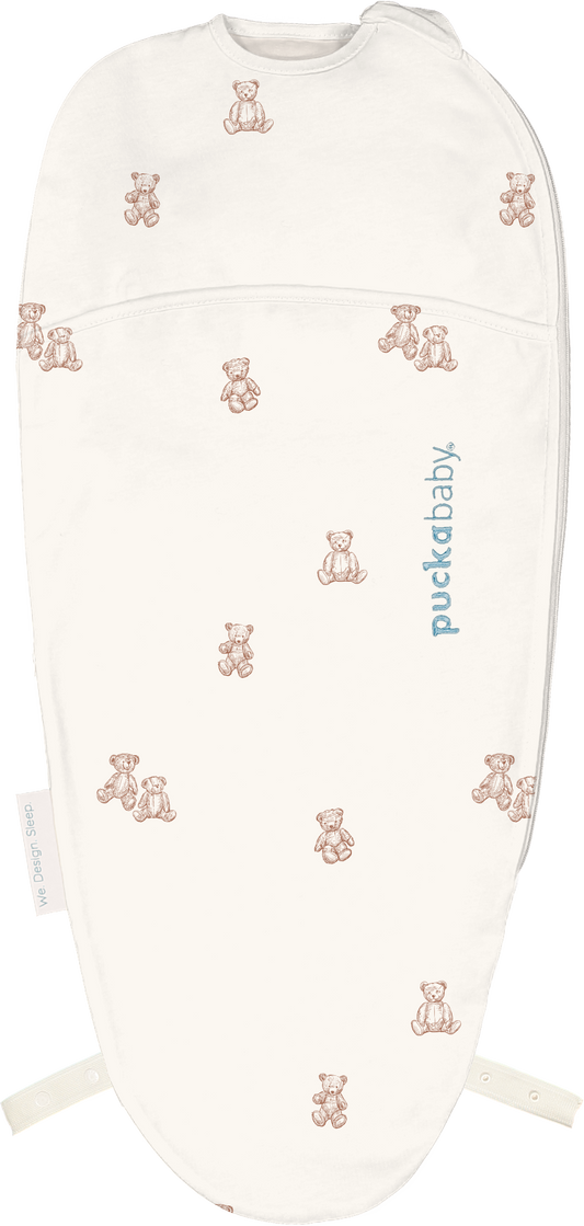 Slaapzak Puckababy PIEP 0-3 mnd Teddy Bears