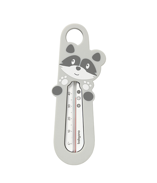 Badthermometer Babyono Wasbeer Grijs