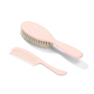 Kapset Kam & Borstel Babyono Supersoft Blush