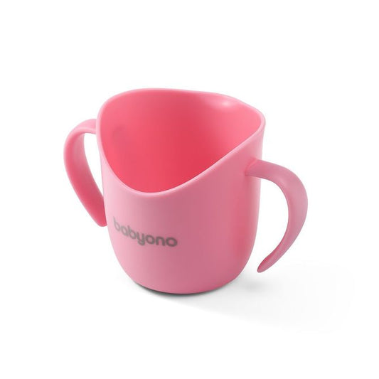 Drinkbeker Babyono Flow Ergonomisch Roze 12m+