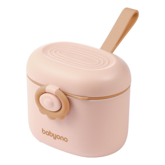 Melkpoederdispenser Draagbaar Babyono Soft Pink