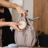 Fopspeenhouder Babyono Siliconen Beige
