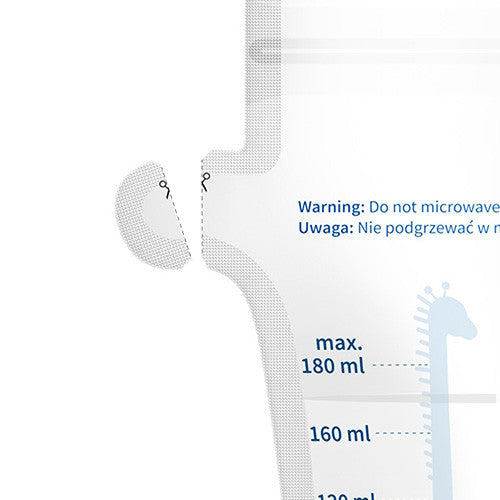 Moedermelk Bewaarzakjes Babyono 180 ML