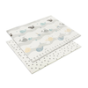 Speelkleed Opvouwbaar Lorelli Waves & Stars Grey
